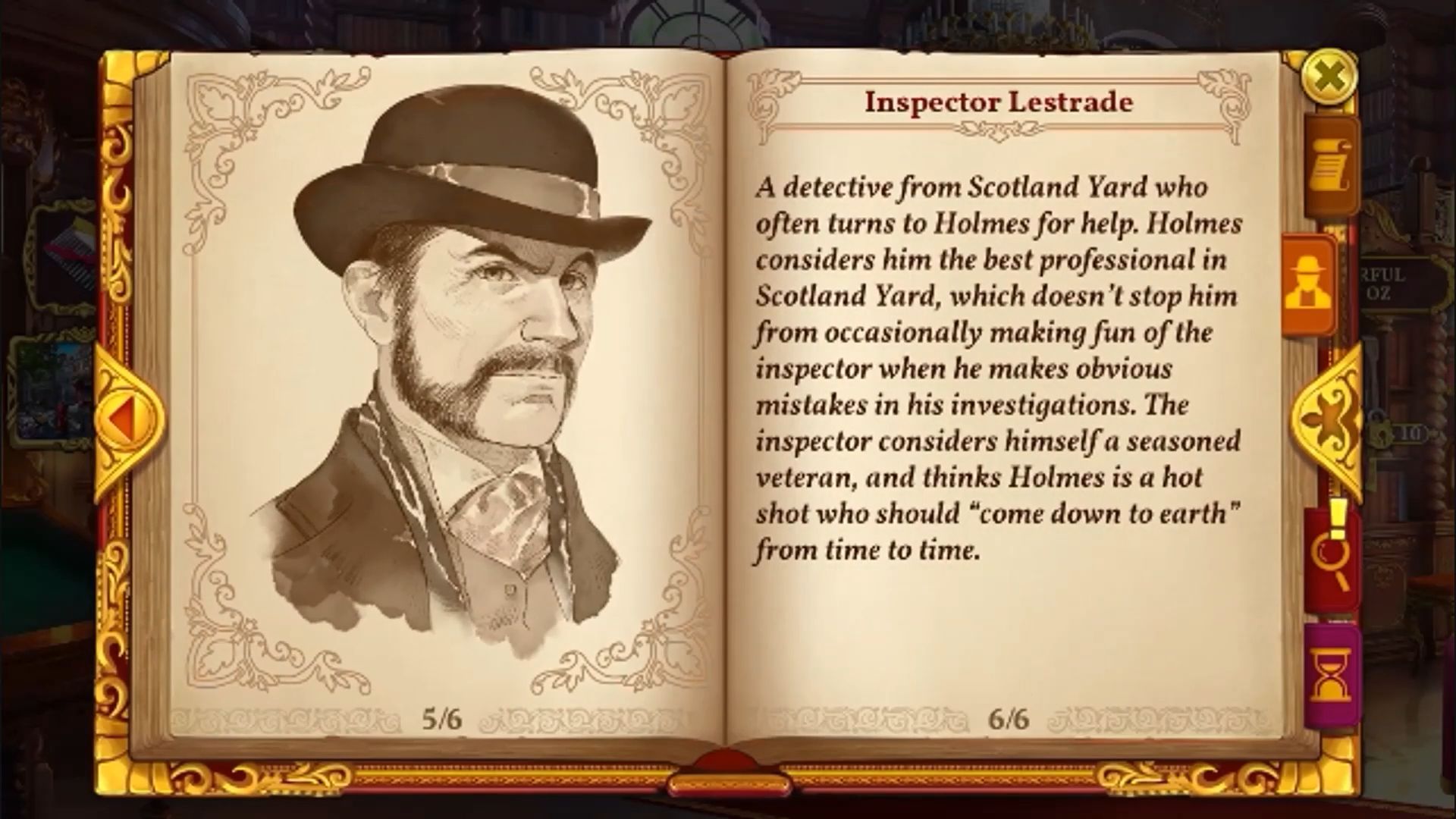Sherlock: Hidden Match-3 Cases screenshot 1