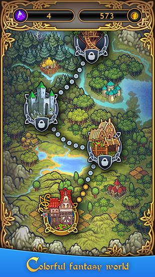 Jewel road: Fantasy match 3 captura de tela 1