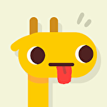 Unicycle giraffe іконка