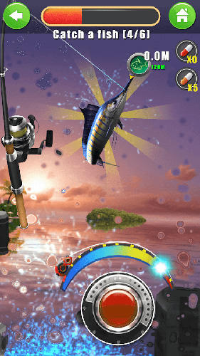 Wild fishing simulator for Android
