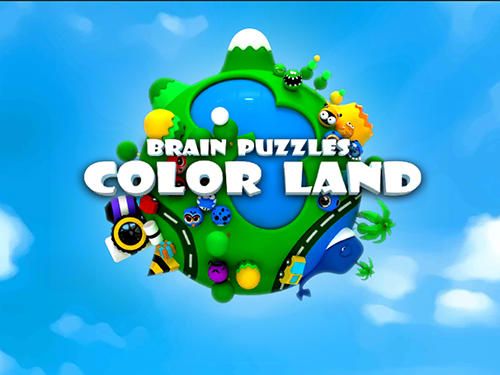 Brain puzzle: Color land ícone