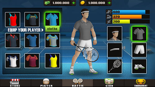 Pocket tennis league captura de pantalla 1