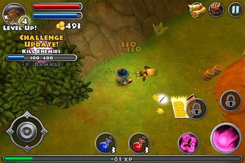 Dungeon quest for iPhone