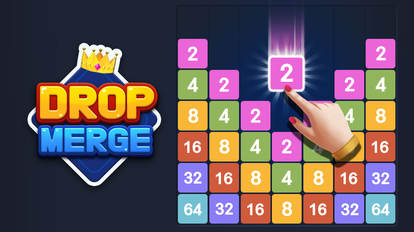 Drop Merge® : Number Puzzle スクリーンショット1