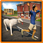 Crazy goat in town 3D icono