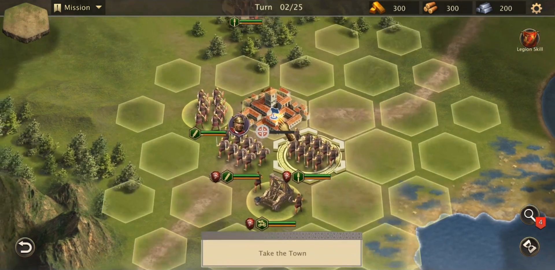 Rome Empire War: Strategy Games screenshot 1