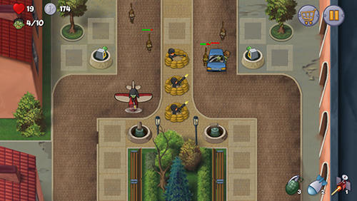 Zombie town defense para Android