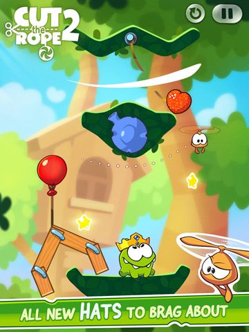 iPhone向けのCut the Rope 2無料 