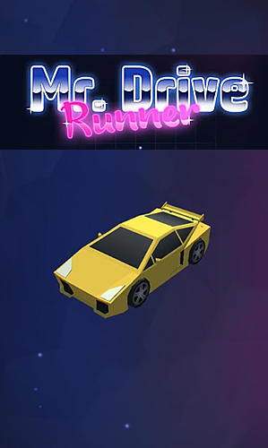 Mr. Drive runner: Race under the meteor shower capture d'écran 1