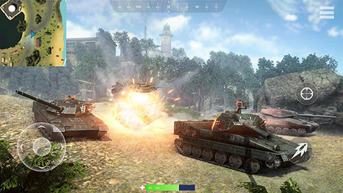 Tank battleground: Battle royale captura de pantalla 1