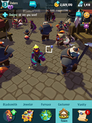 Pocket legends adventures screenshot 1