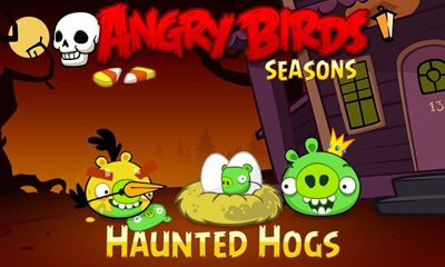 Angry Birds Seasons Haunted Hogs! captura de tela 1