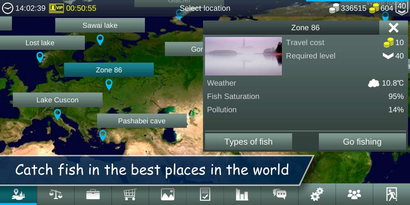 My Fishing World - Realistic fishing for Android