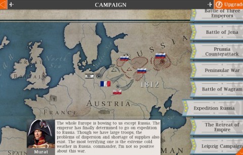 European war 4: Napoleon pour Android