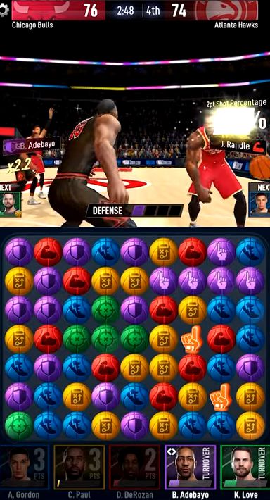Android用 NBA Ball Stars: Play with your Favorite NBA Stars