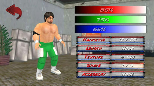 Wrestling revolution 3D captura de pantalla 1