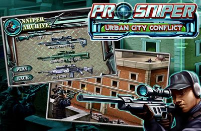 Pro Sniper: Urban City Conflict in Russian