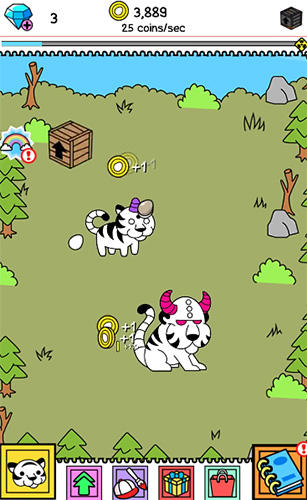 Tiger evolution: Wild cats for Android
