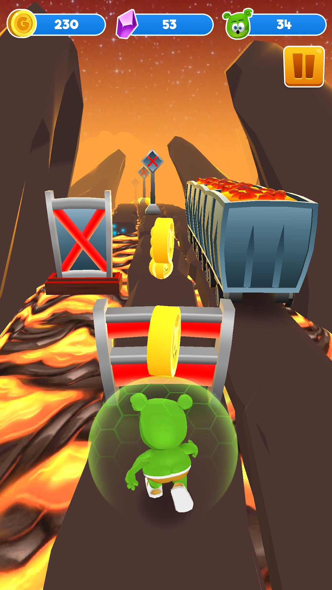 Gummy Bear Running - Endless Runner 2020 screenshot 1