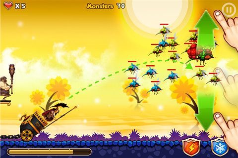 iPhone向けのFlying defense無料 