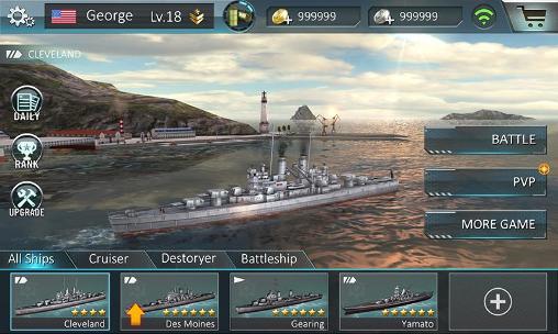 Warship attack 3D captura de pantalla 1