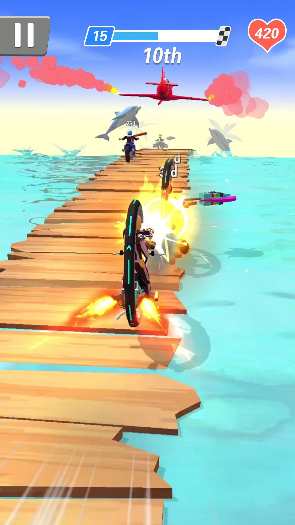 Racing Smash 3D captura de tela 1