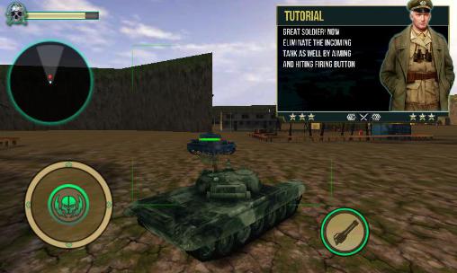 Crime city: Tank attack 3D captura de pantalla 1