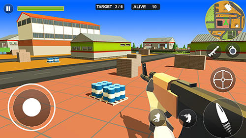 Pixel battle royale screenshot 1