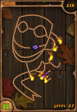 Burn the Rope for iPhone for free