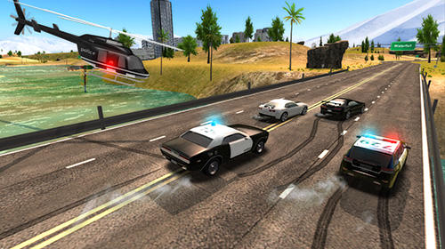 Crime city police car driver captura de pantalla 1