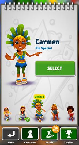 Subway Surfers Rio em Jogos na Internet