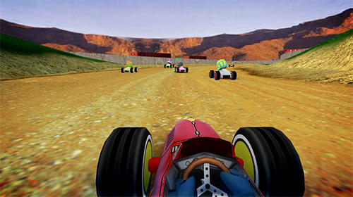 Rush kart racing 3D captura de tela 1