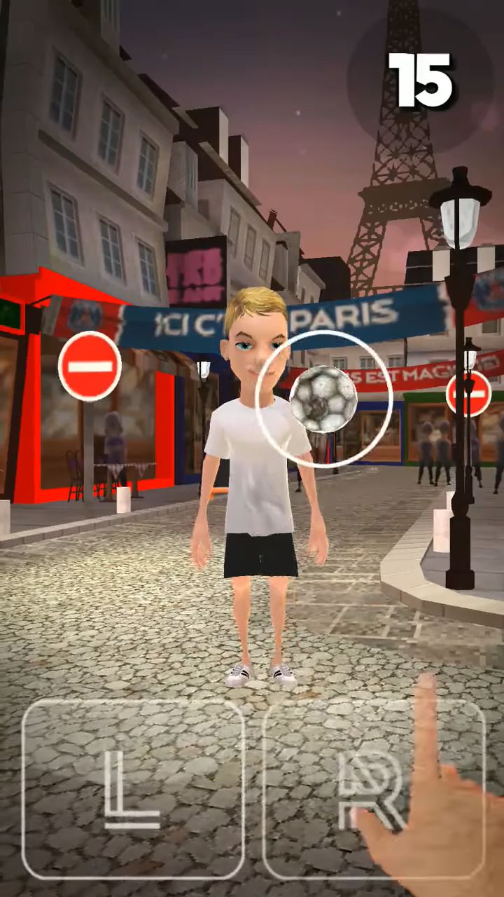 PSG Soccer Freestyle screenshot 1