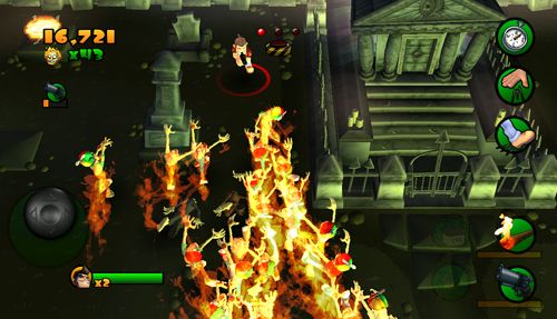 Burn zombie, burn for iPhone for free