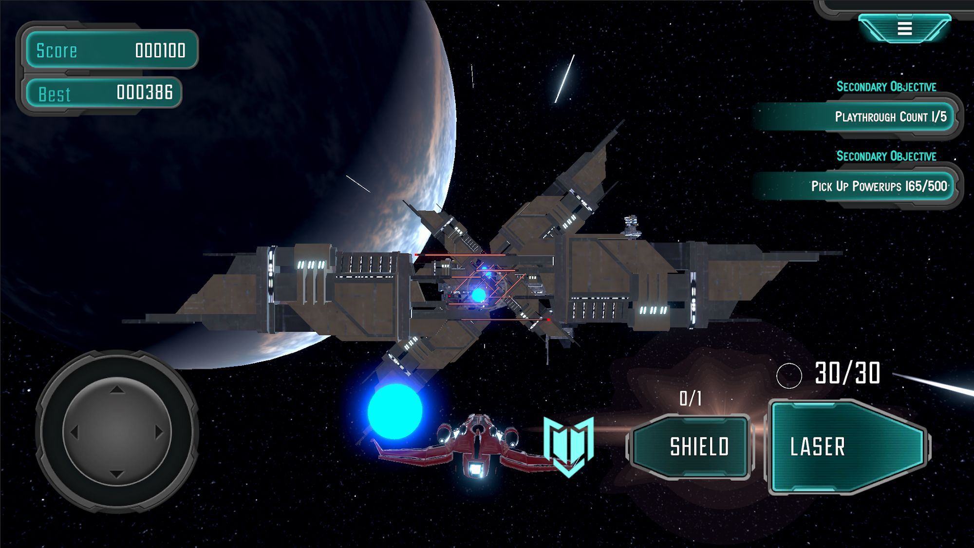 Asteroids Star Pilot скриншот 1