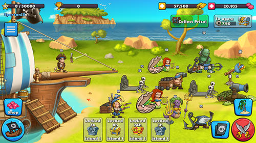Pirate brawl: Strategy at sea for Android