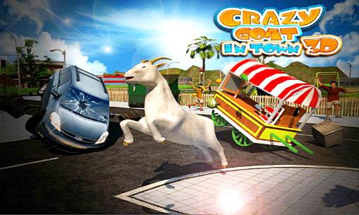 Crazy goat in town 3D captura de tela 1