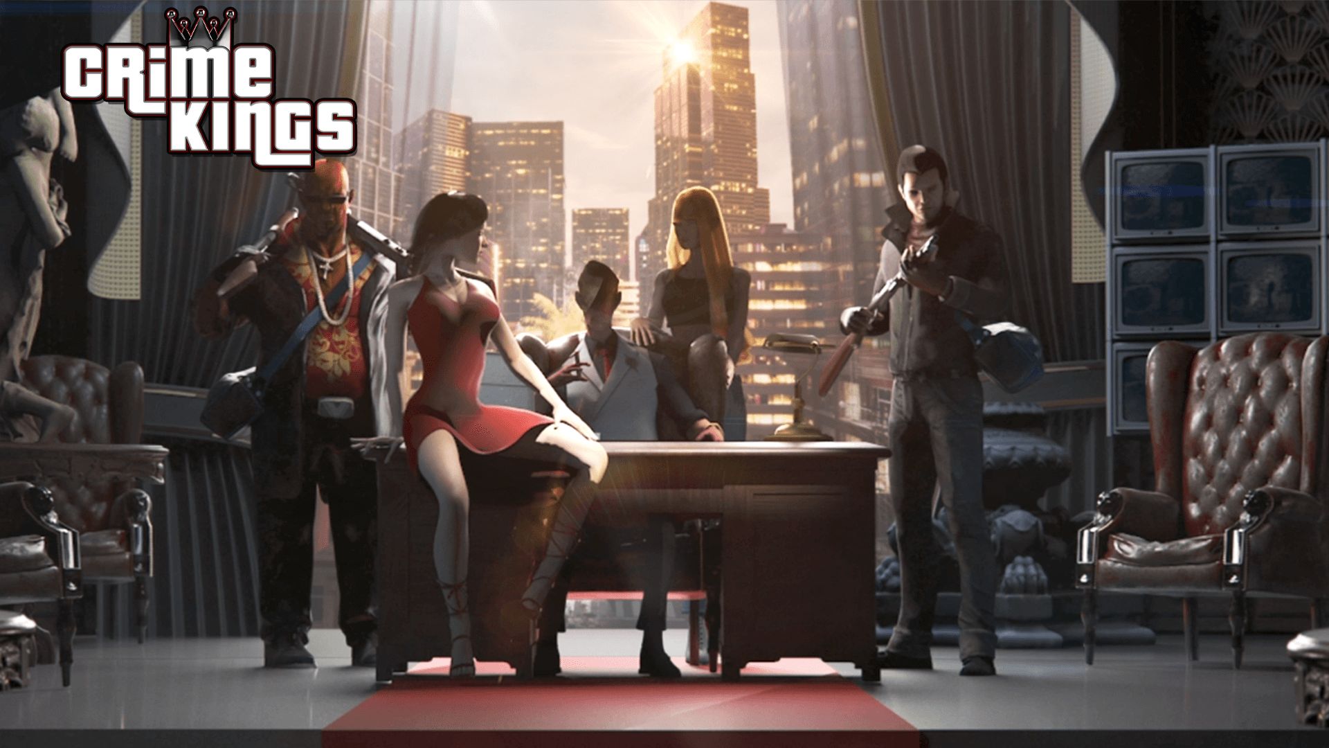 Crime Kings: mafia city captura de tela 1