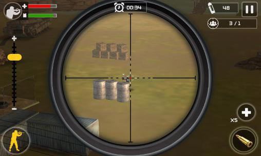 The mission: Sniper captura de pantalla 1