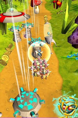 Bugs vs. aliens for iPhone for free