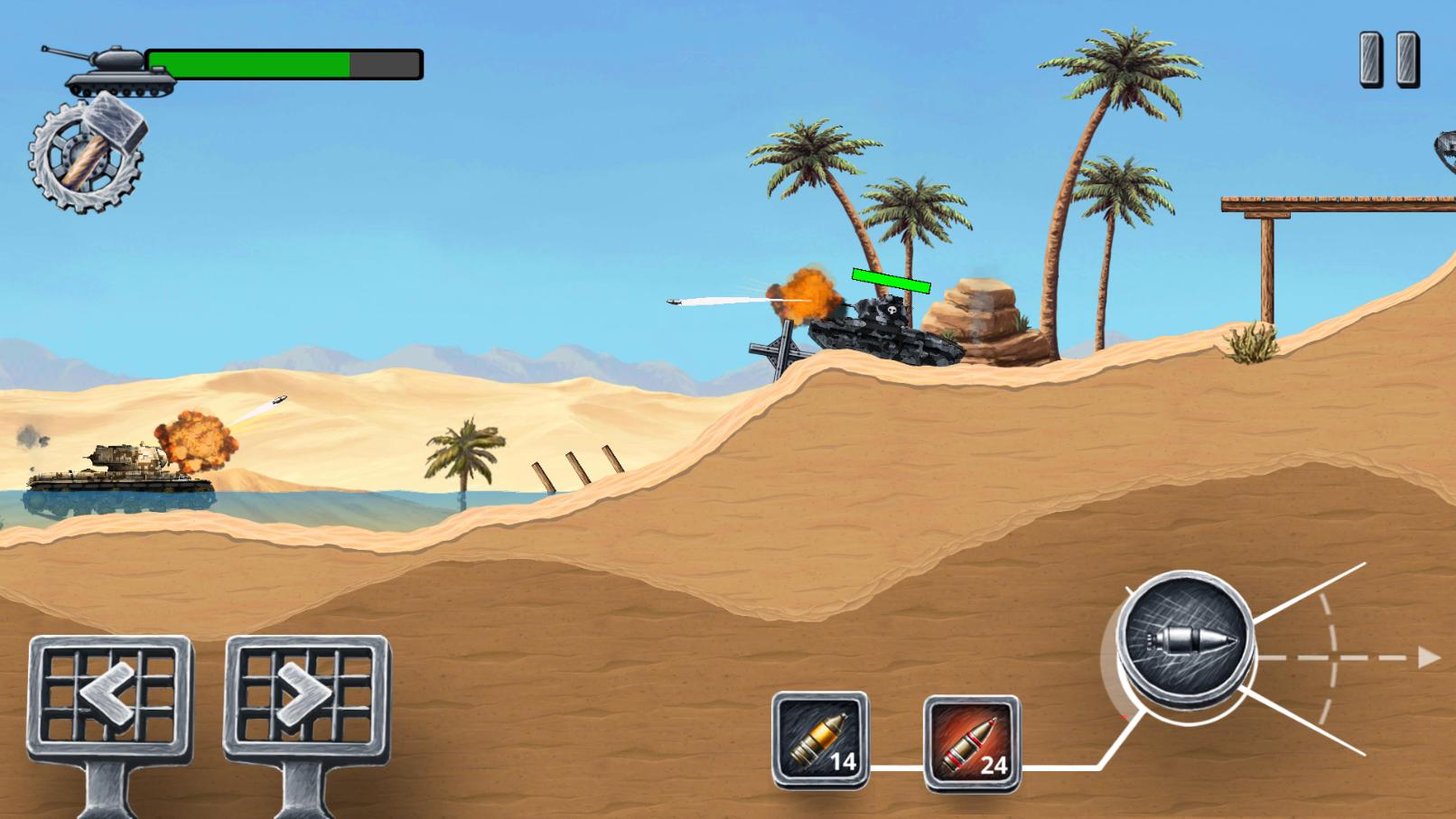 Front Line Hills: Tank Battles for Android