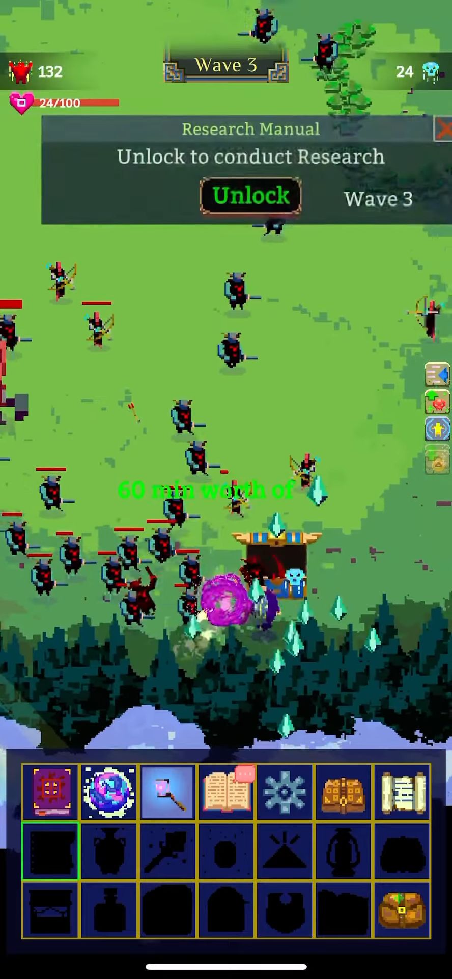 Tap Wizard 2: Idle Magic Game screenshot 1