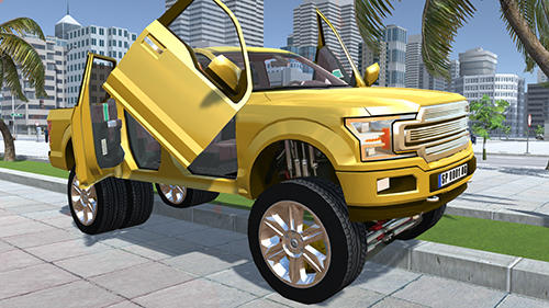 Offroad pickup truck simulator скриншот 1
