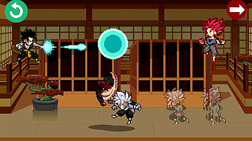 2D saiyan adventure: Warrior game für Android