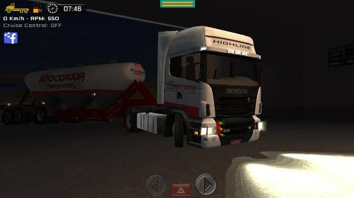 Grand truck simulator capture d'écran 1