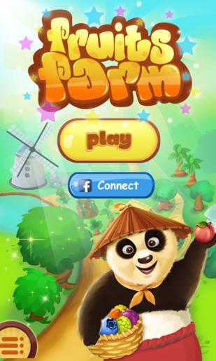Panda and fruits farm captura de pantalla 1