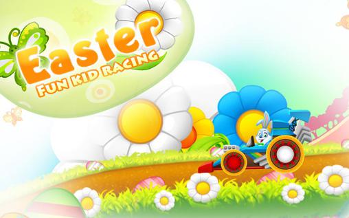 Easter bunny: Fun kid racing icono