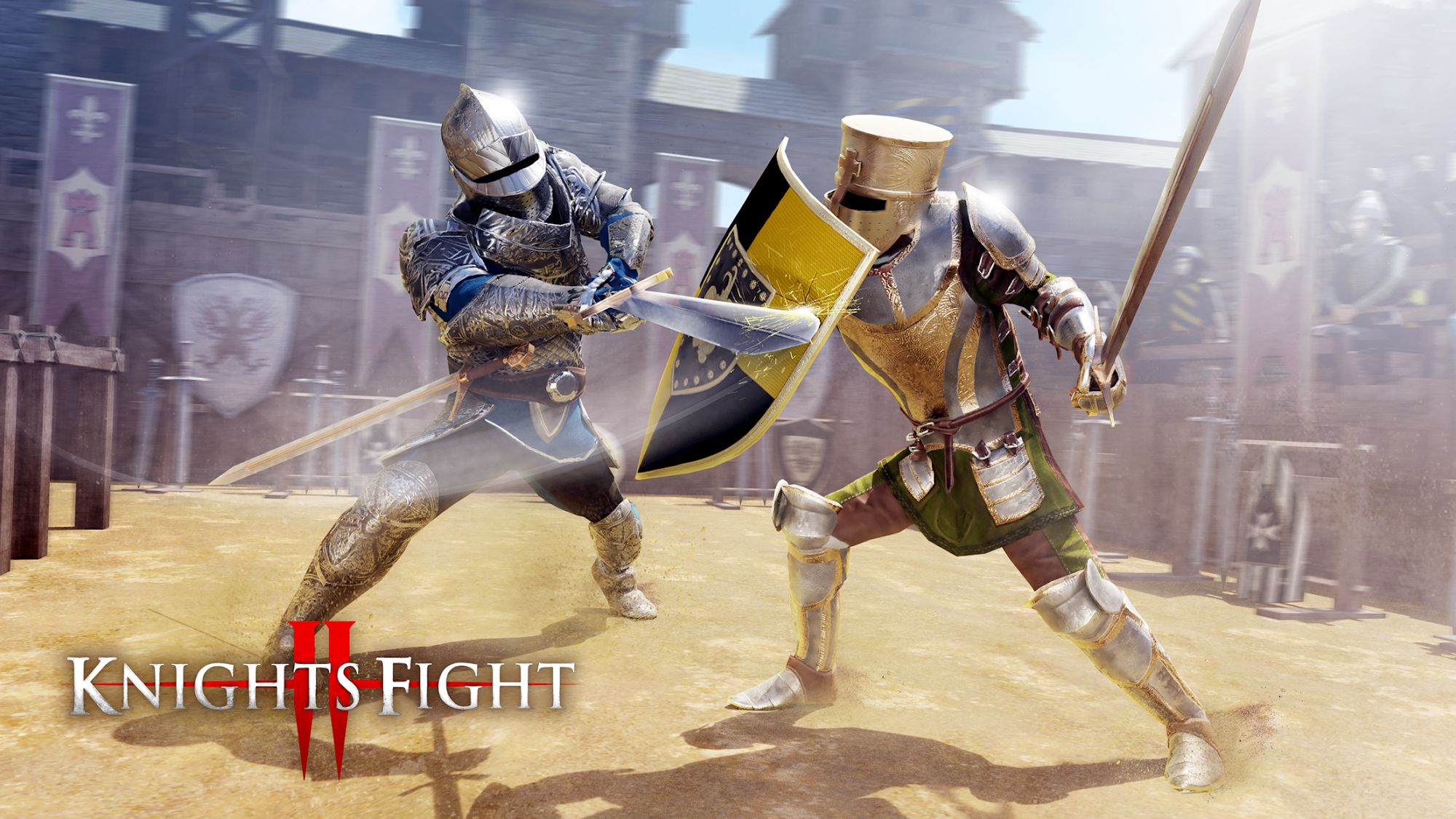 Knights Fight 2: Honor & Glory captura de pantalla 1