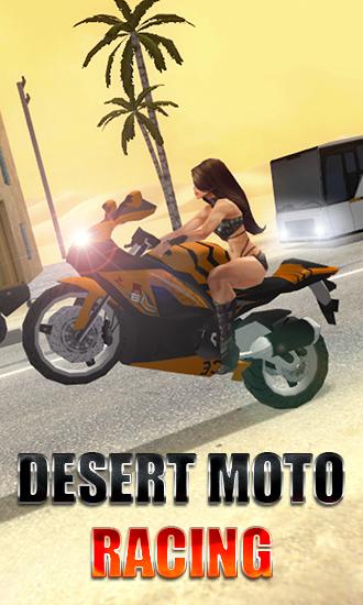 Desert moto racing Symbol