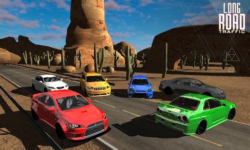 Long road traffic racing 3D screenshot 1